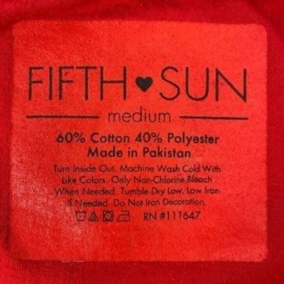 HOOO do you Love owls fifth sun t-shirt long sleeve size medium - Picture 8 of 8